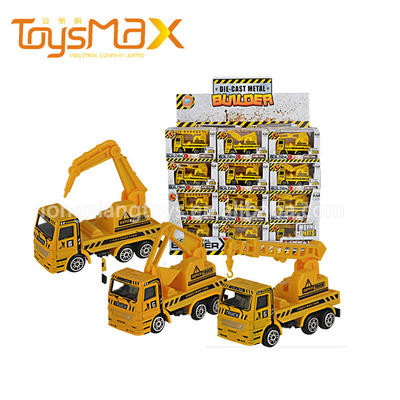 Newest Arrival Pull Back Function Toy Forklift For Kids