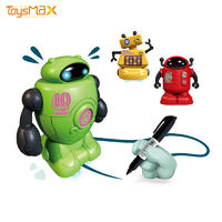Funny Design Induction Drawing Mini Robot Electric Line Follower Robot Toys For Kids