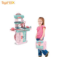 Educational doctor toys hospital medical play set 3 in 1suitcase toy medical kits for kids pretend role