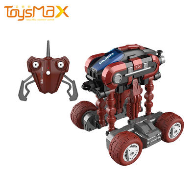 Amazon Hot Sale Multi-funtion 2.4GHZ Long Feet Remote Control Fancy Stunt Cars 1:26 RC Monster Car With LED Light
