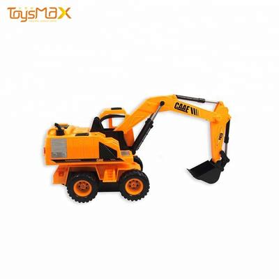 High quality 1:24 5 channel kids toy rechargeable rc excavator metal