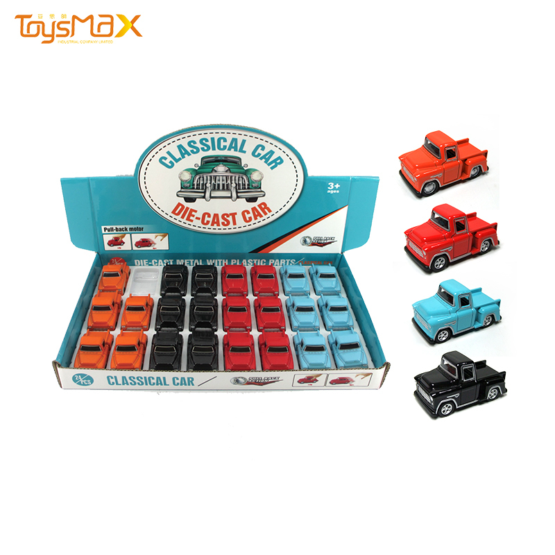 High quality pull back mini pickup toy colorful diecast toy vehicles truck