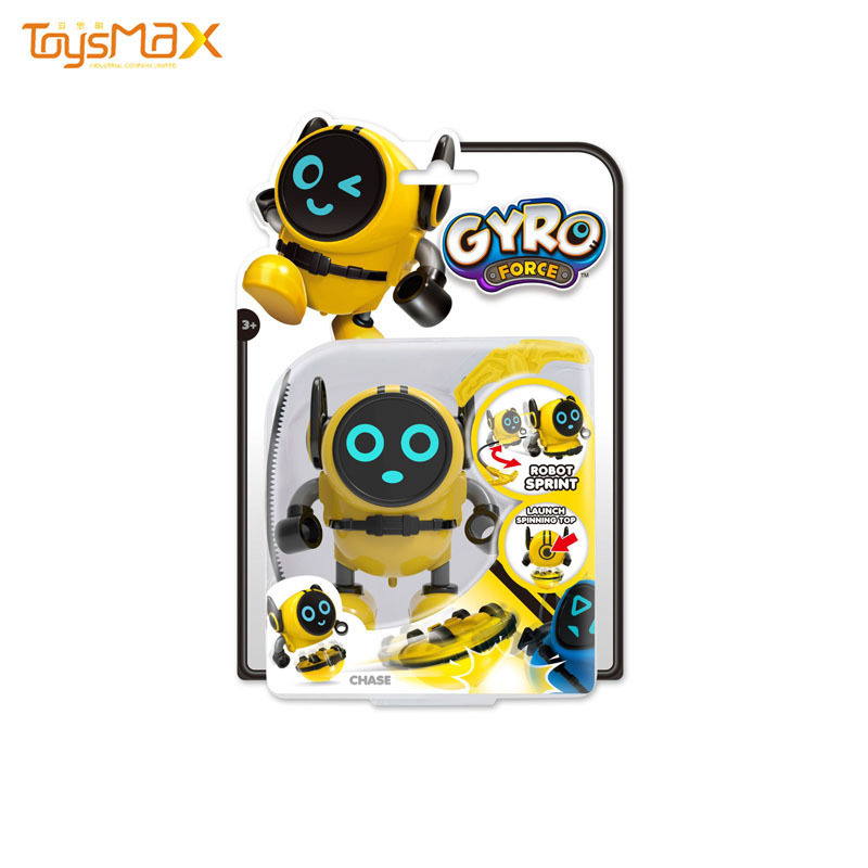 2019 Novelty Toy Gyro Xiaobao Robot Three-in-one Stunt Spinning gyro Educational Toys