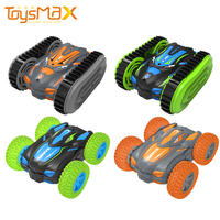 Amazon New Toys 360 Degree Waterproof Double Sided Amphibious RC Stunt Car With Waterproof Remote Control