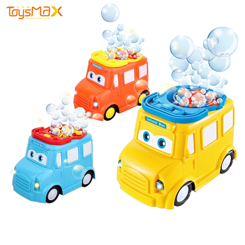 New arrival creative design soap bubble toy cars colorful toy bubble machine
