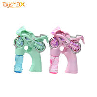 High quality outdoor toys electric colorful motorcyclebubble machine toy with music light