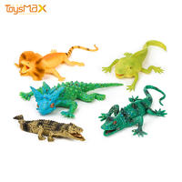 Amazon Hot Sale Educational Toys TPR Simulation Lizard Animals Model For Kids