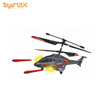 Toys For Kids 3.5 Channel Infrared Control Helicopter Shooting Bullets RC Airplane With Missile Fantastic Toys