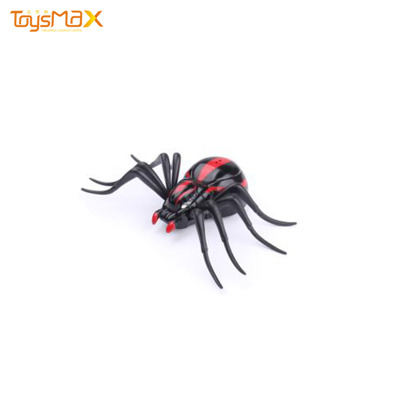 Kids Rc Car Toy High Tech Intelligent Spider Robot Infrared Black RC Spider
