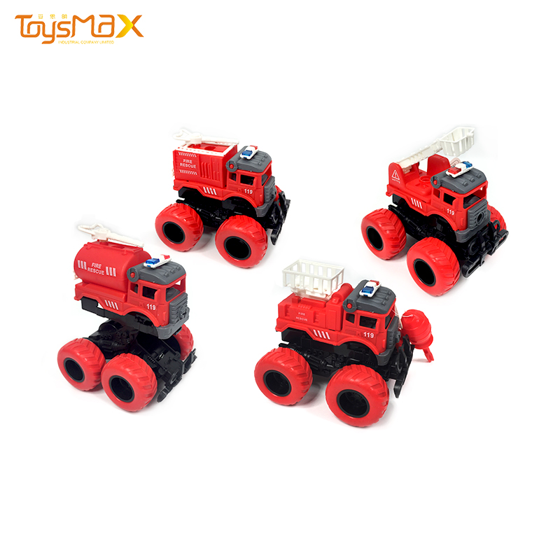 New design assembly car toy impact deformation fire truck toys for kids