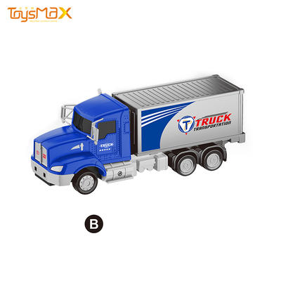 2019 New US 1:46 Scale  Popular Pull Back Metal Transportation Truck Toys Battery operated Die Cast Model Truck