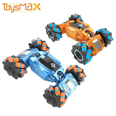 2.4G 360 Degree Filp Double Sided Rotationg Off-Road Vehicle With Remote Control Rc Stunt Car For Kids