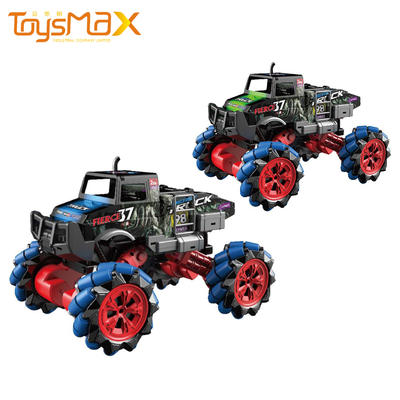 New Arrival 2.4G Big wheel One-click Drift Remote Control Toys Stunt RC Drift Car For Kids Gift