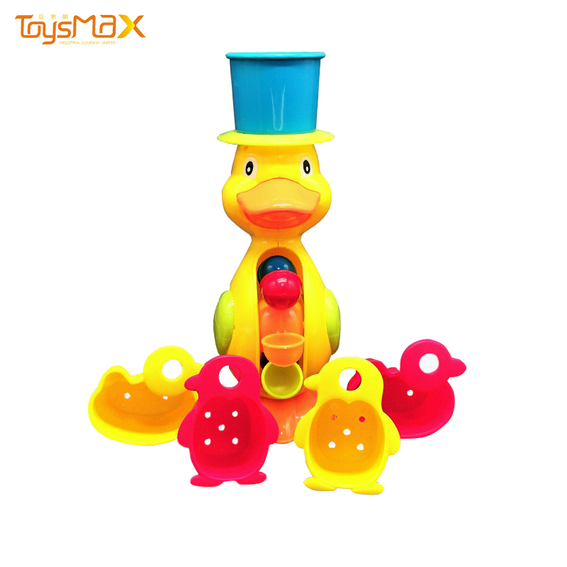 China Wholesaler Summer Toys Cheap Bathroom Yellow Duck Bath Toys For Kids