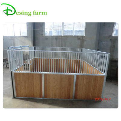 Hot dip galvanized protable horse stall panels