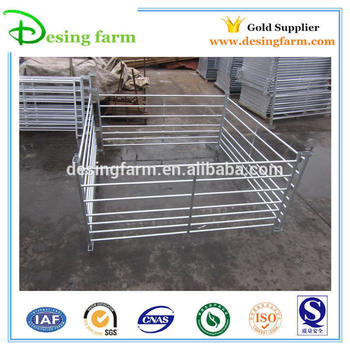 Portable steel livestock sheep yard fence panels wholesale
