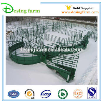 Heavy duty galvanized livestock sheep yard panels manufacturer