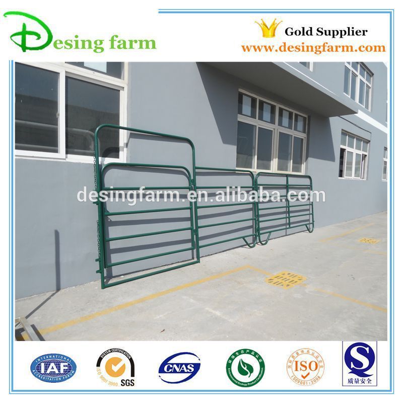 Heavy duty portable metal horse fence panel for sale