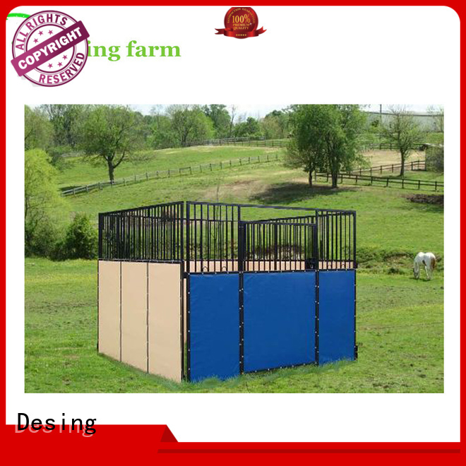 Desing comfortable portable horse stables stainless quality assurance