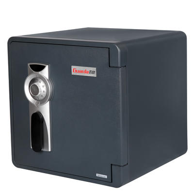 Guarda grey plastic home safe ,fire waterproof documents cash box 2092C-BD