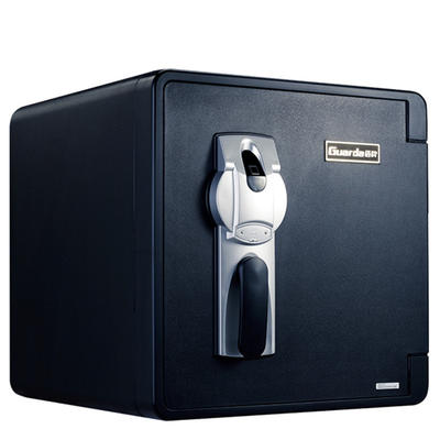 60mins fireproof home safety box with intelligent fingerprint lock 2092LBC black