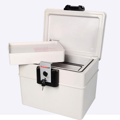 Customized resin security fireproof safe box for personal records safety