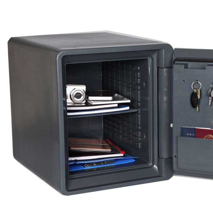 Floormounted Home Fingerprint Safes for Fire Protection