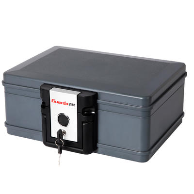 Water proof Fireproof storage safe for security with UL approval,using key and push button to open