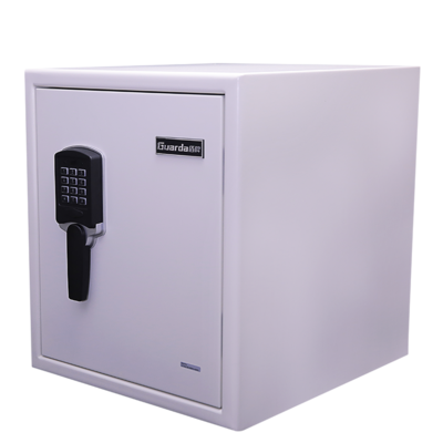 Steel External 120 Mins Fire Resistant Safe Box, White Color, Digital Lock, 461*548*528mm, 85.4kg