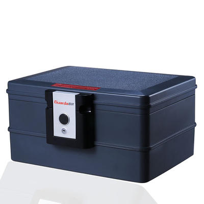 A4 Size 30 Mins Fireproof Waterproof Safe Chest 407*322*214mm with Key Lock