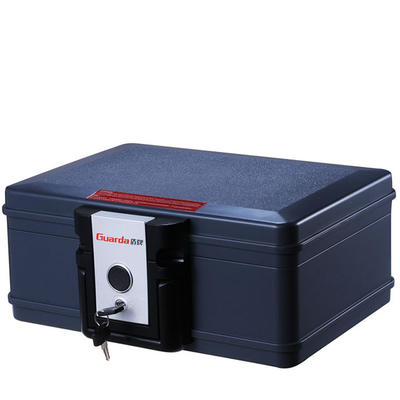 B5 Size 30 Mins Fireproof Waterproof Safe Chest 354*282*154mm with Key Lock
