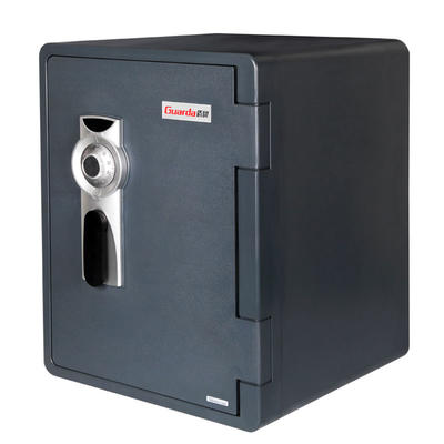 Guarda 1-Hour Fireproof Strong Safe Box Water Resistant Burglar Safe for Digital Media Security, 2.1 Cuft
