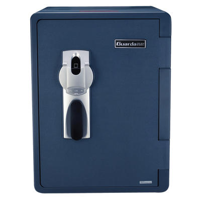 America Hot Sales Fire Water Resistant Safes, Emergency key Lock+Fingerprint Fireproof Safety Vault(2096LBC-BD))