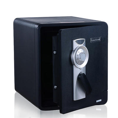 Home middle-sized fireproof safe boxwaterproof safety deposit box (2087C-BD),BLACK