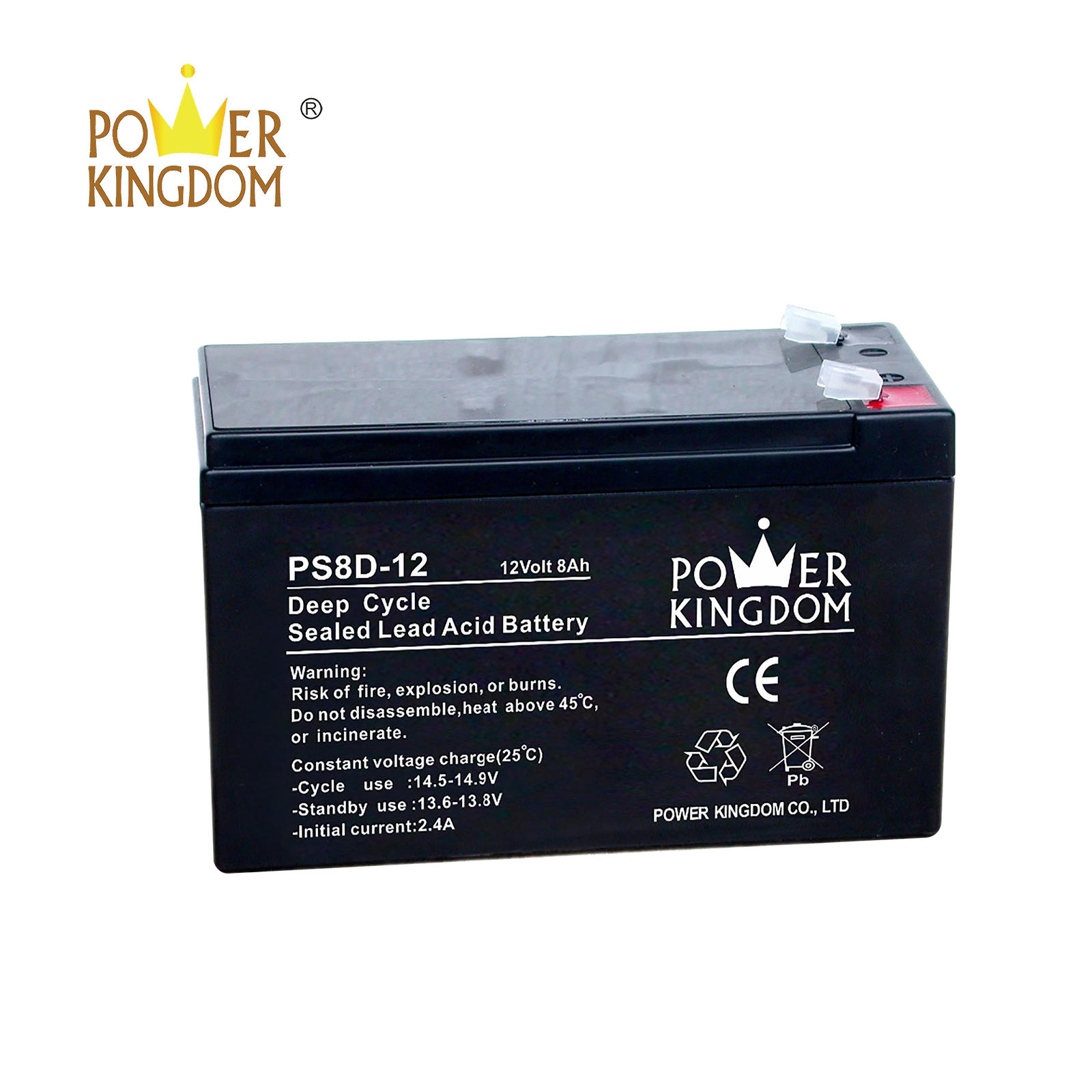 High quality 12v 8ah low self discharge deep cycle battery