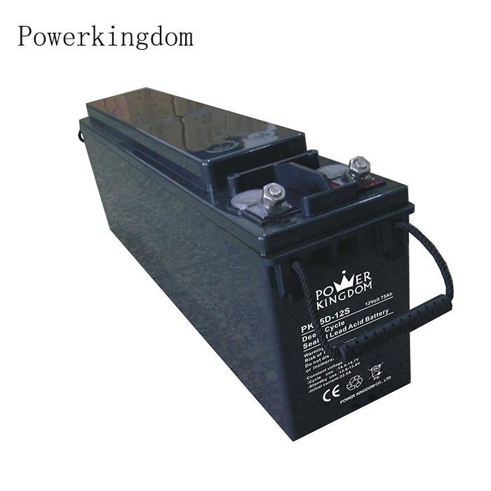 Front Terminal 12V 65ah sealed maintenance free rechargeable lead acid battery