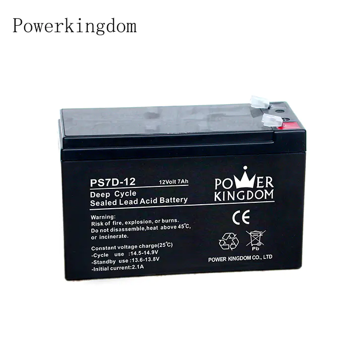 best selling products in europe lead acid 12v battery 7.2ah rechargeable deep cycle battery for solar systems