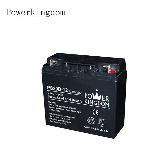 Led solar street light battery 24v 12v 20ah deep cycle battery accept customization