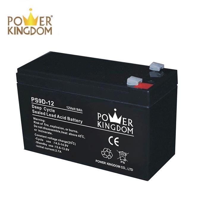 12v9ah 15ah 20ah security system use recycling battery deep cycle series