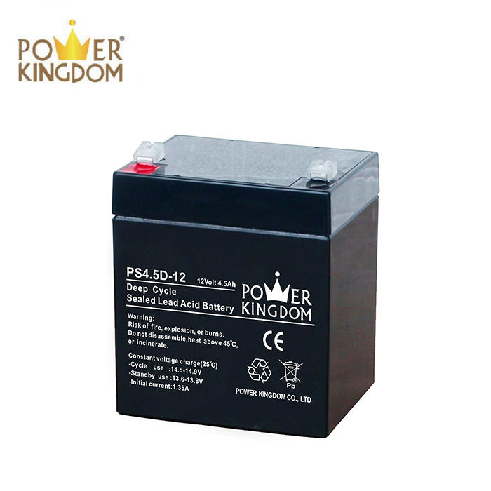 2018 new Uninterruptible power supply battery 12V 4.5AH Battery for warning light deep cycle battery