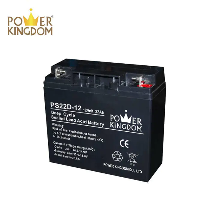 Hot sale battery!!! battery charger 12v 22ah lead acid battery deep cycle series