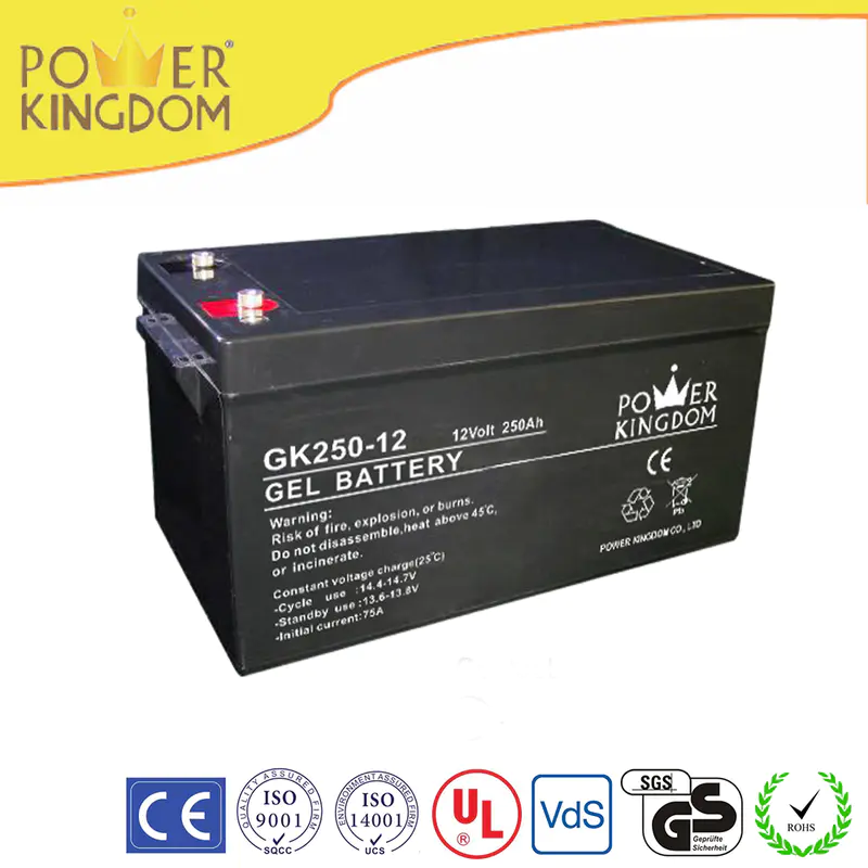 Best Deep Cycle Solar Panel GEL Battery 12V 250Ah for Solar System Power Storage Battery