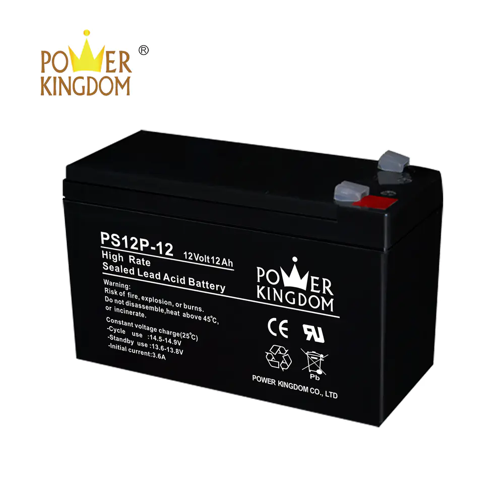 best price 12ah 12v high rate UPS battery lead acid battery