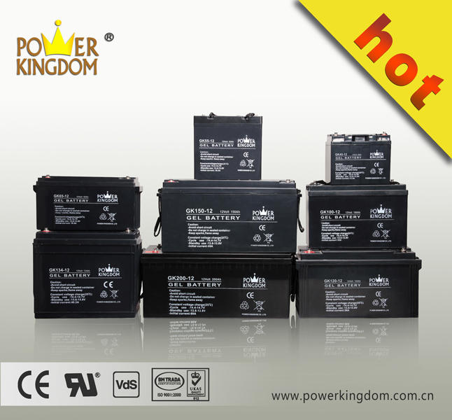 Power KIngdom popular 12v 150ah gel battery price