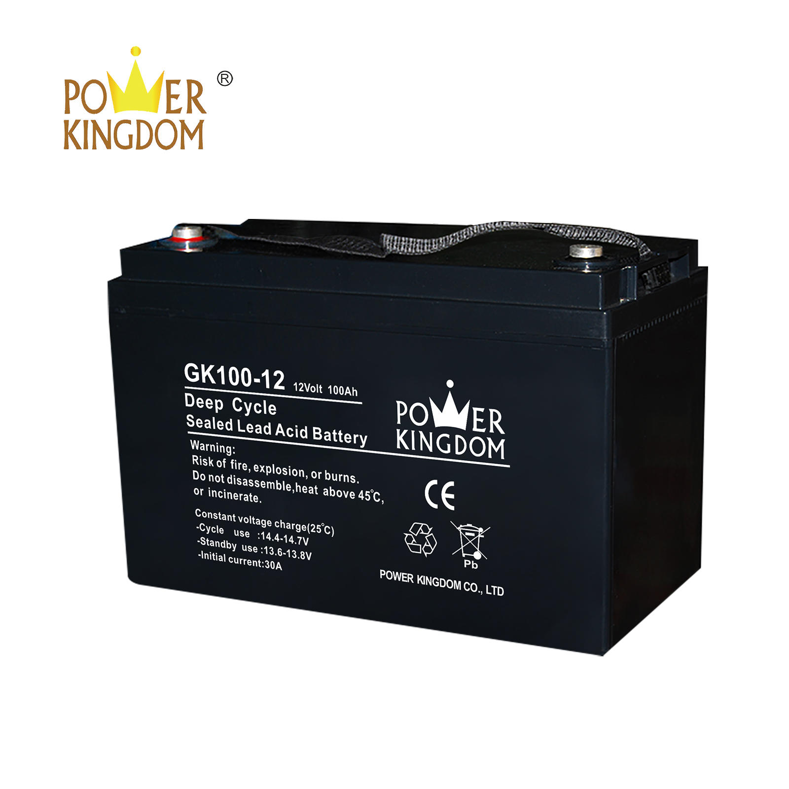 New product 12v 100ah deep cycle gel battery