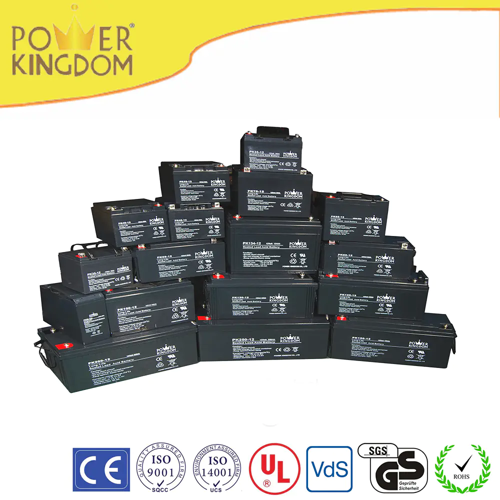 Power Kingdom deep cycle battery 12v gel battery