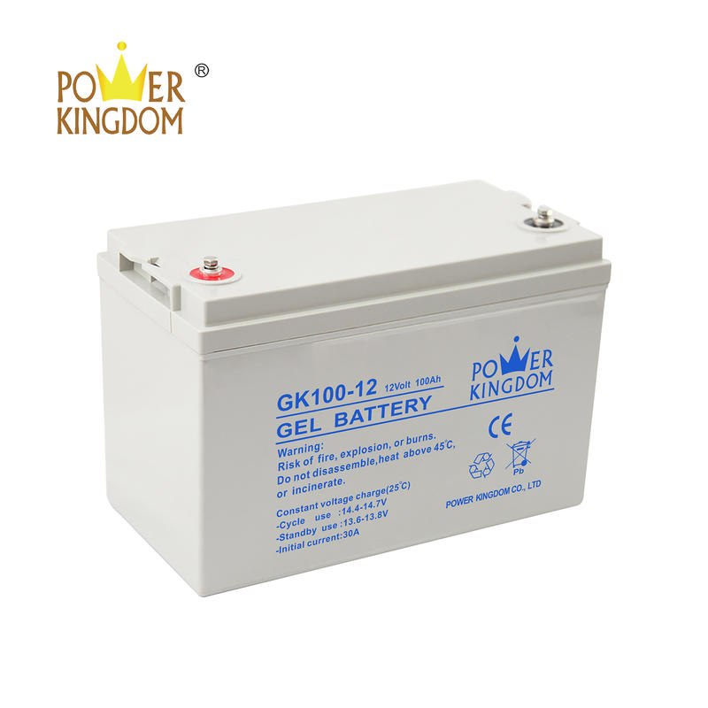 Reasonable price 12v 100AH gel battery for solar panels