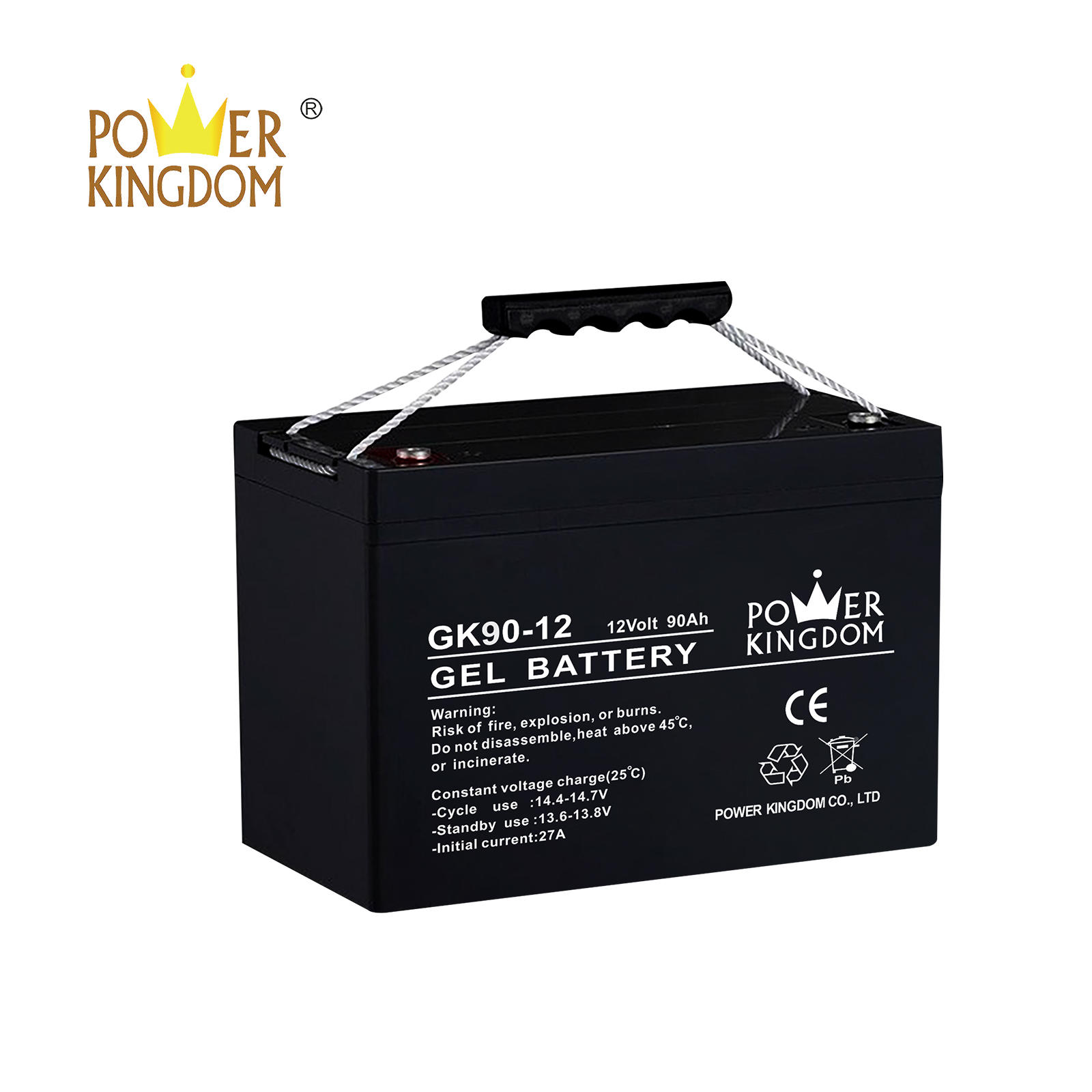 Reasonable price 12v 90AH solar power storage battery