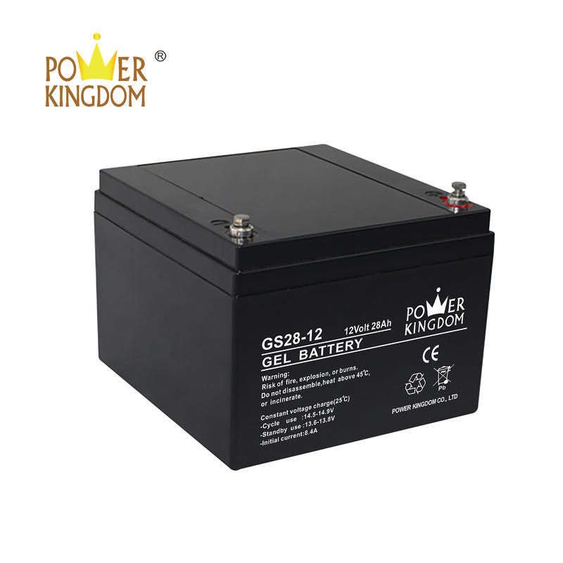 Power Kingdom 12v 28ah maintenance free battery SLA battery
