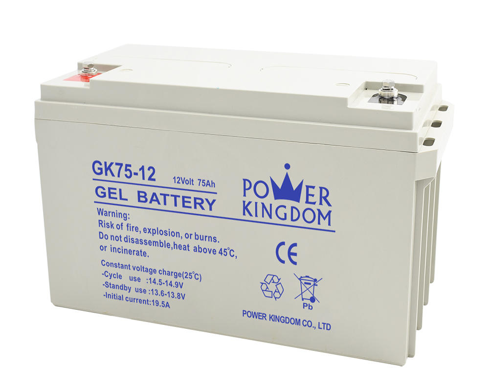 12V 75AH gel rechargeablebattery sealed lead acid battery for solar system MF